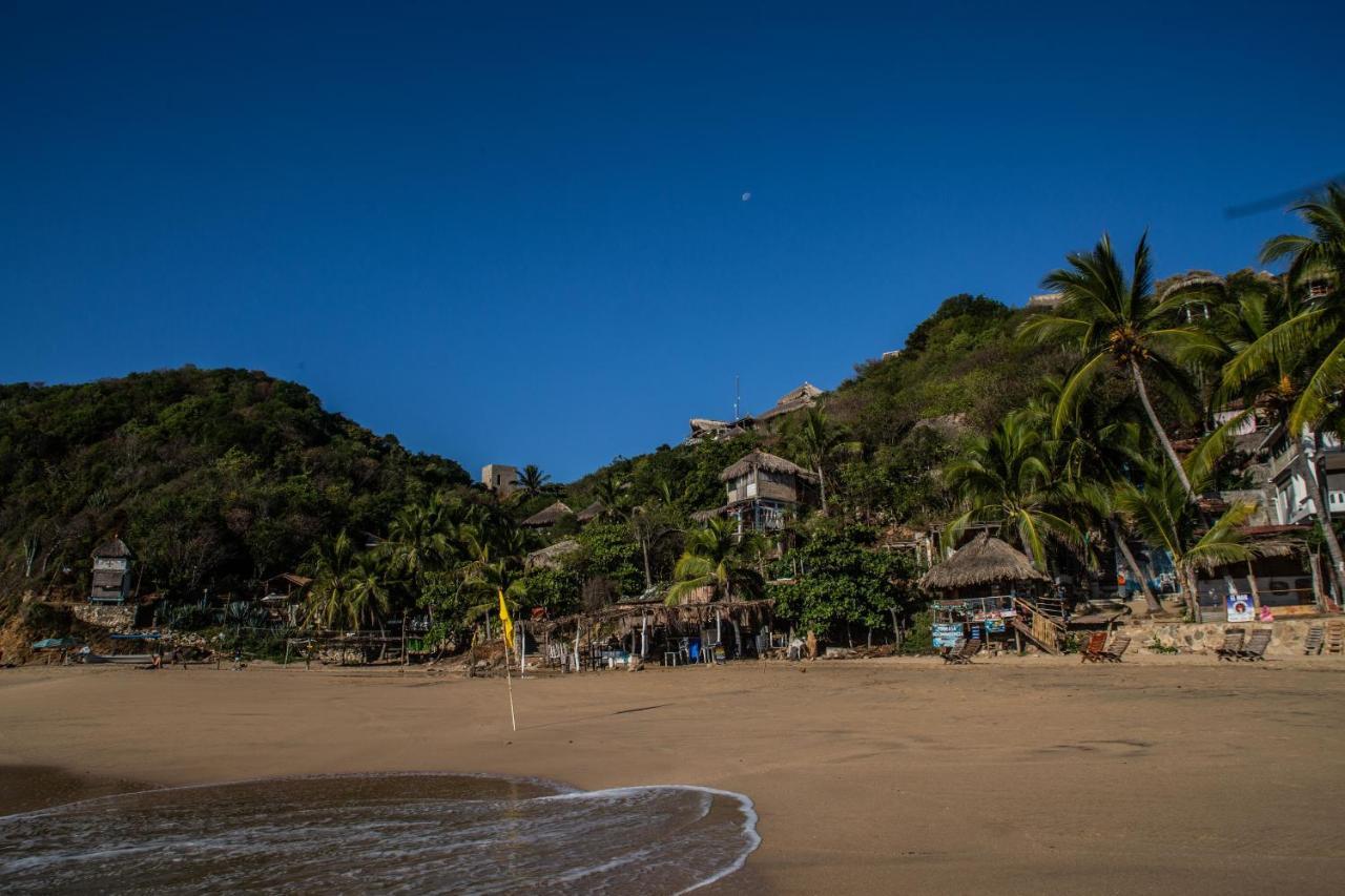 Hotel Posada La Sabila Mazunte Esterno foto